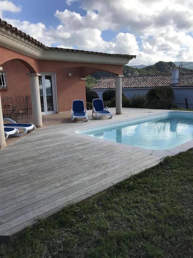 Superbe Villa Avec Piscine Vue Mer, Proche Plage Et Porticcio Pietrosella Buitenkant foto